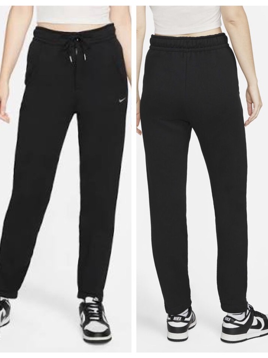 Nike Pants - Nike Modern Fleece
Women's High-Waisted French Terry Trousers Black Size M